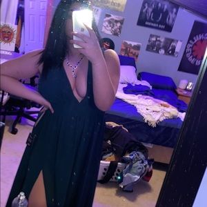 Lulus Emerald Green Gown
